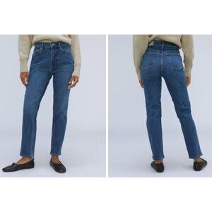 Everlane The Original Cheeky Jeans Washed Midnight Size 26 Crop